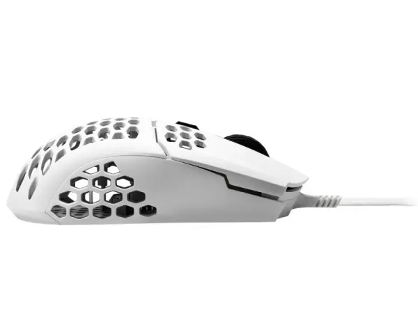 COOLER MASTER MM710 miš beli sjaj (MM-710-WWOL2)