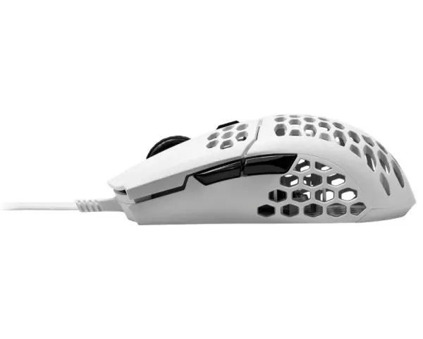 COOLER MASTER MM710 miš beli sjaj (MM-710-WWOL2)