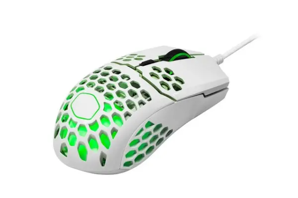 COOLER MASTER MM711 miš beli sjaj (MM-711-WWOL2)