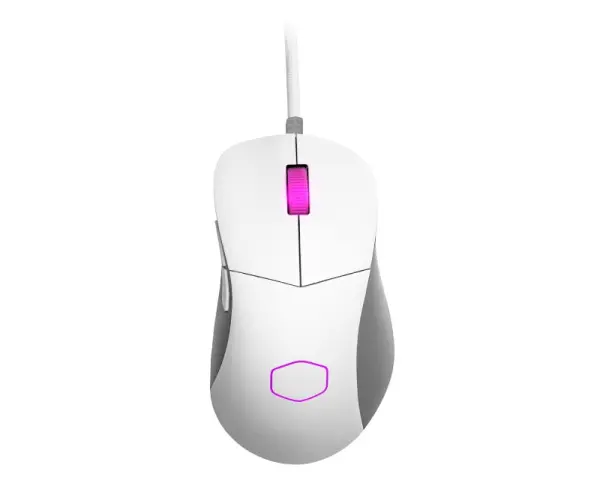 COOLER MASTER MM730 Gaming miš beli mat (MM-730-WWOL1)