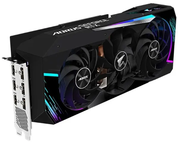 GIGABYTE nVidia GeForce RTX 3080 10GB 320bit  GV-N3080AORUS M-10GD rev 3.0 LHR