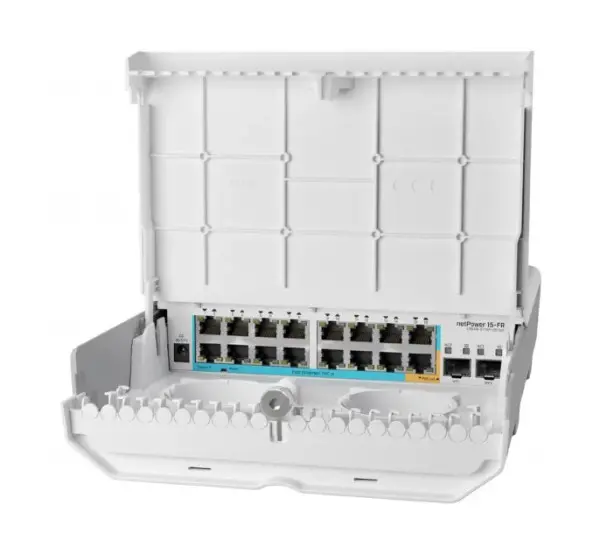 MikroTik CRS318-1Fi-15Fr-2S-OUT, netPower 15FR