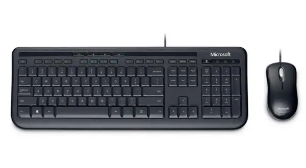 Miš+tastatura Microsoft Wired Desktop Set 600 zicna crna' ( '3J2-00003' ) 