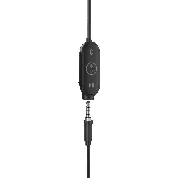 LOGITECH Logi Zone Wired Earbuds Teams - GRAPHITE - USB - EMEA ( 981-001009 ) 