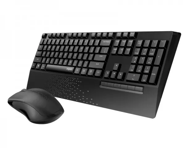 RAPOO X1960 Wireless US Combo set crni