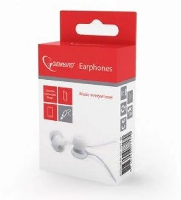 MHP-EP-001-W Gembird MP3 slusalice 3,5mm white