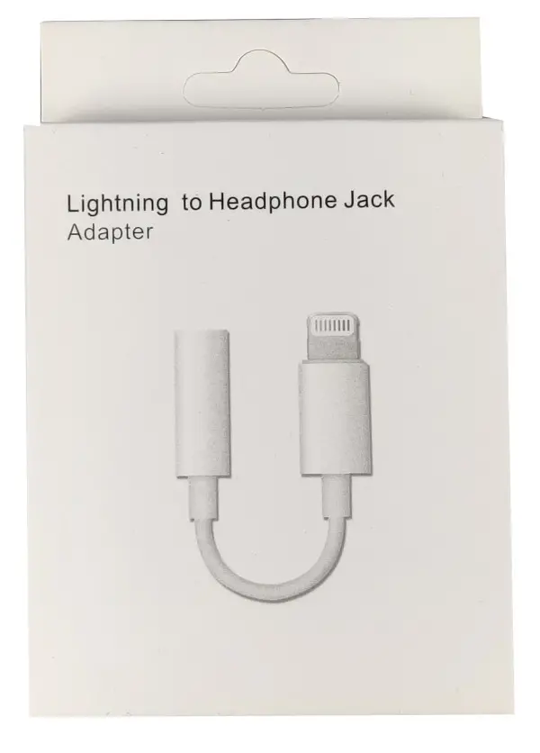 CCA-LM3,5F-01-BT Gembird headphone adapter 8-PIN to 3.5mm with with retail box