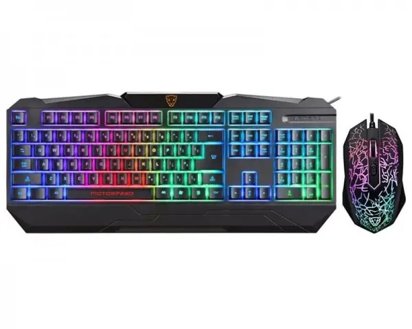 MOTOSPEED S69 crna tastatura + miš