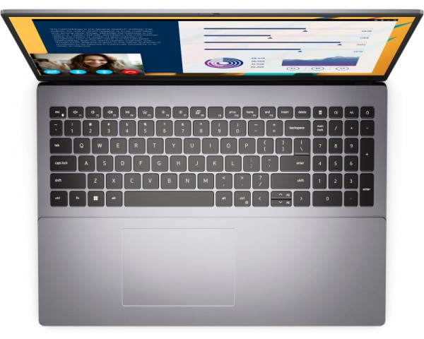 DELL Vostro 5620 16'' FHD+ i5-1240P 16GB 512GB SSD GeForce MX570 2GB Backlit Win11Pro sivi 5Y5B