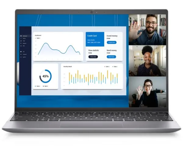 DELL Vostro 5320 13.3'' FHD+ 300 nits i7-1260P 16GB 512GB SSD Intel Iris Xe Backlit Win11Pro sivi 5Y5B