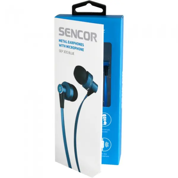 Sencor SEP 300 MIC BLUE MET
