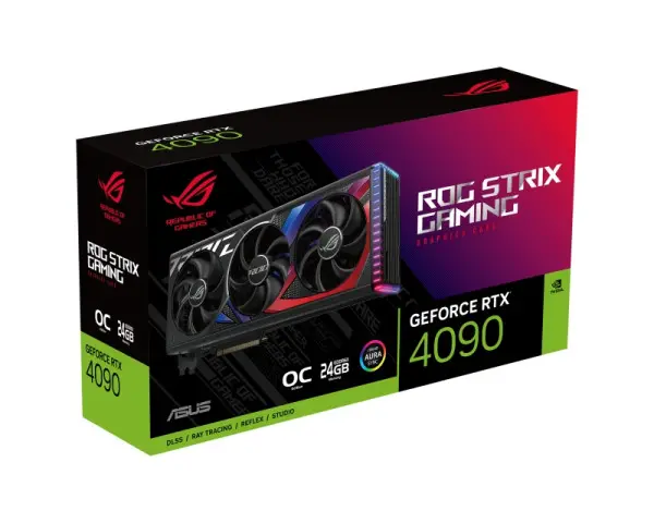 ASUS nVidia GeForce RTX 4090 24GB 384bit ROG-STRIX-RTX4090-O24G-GAMING