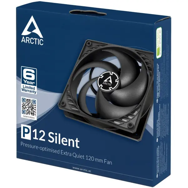 Cooler ARCTIC P12 Silent Black 120mm