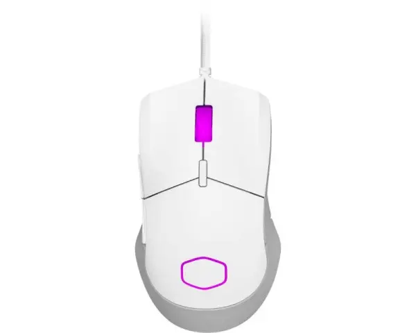 COOLER MASTER MM310 miš beli mat (MM-310-WWOL1)