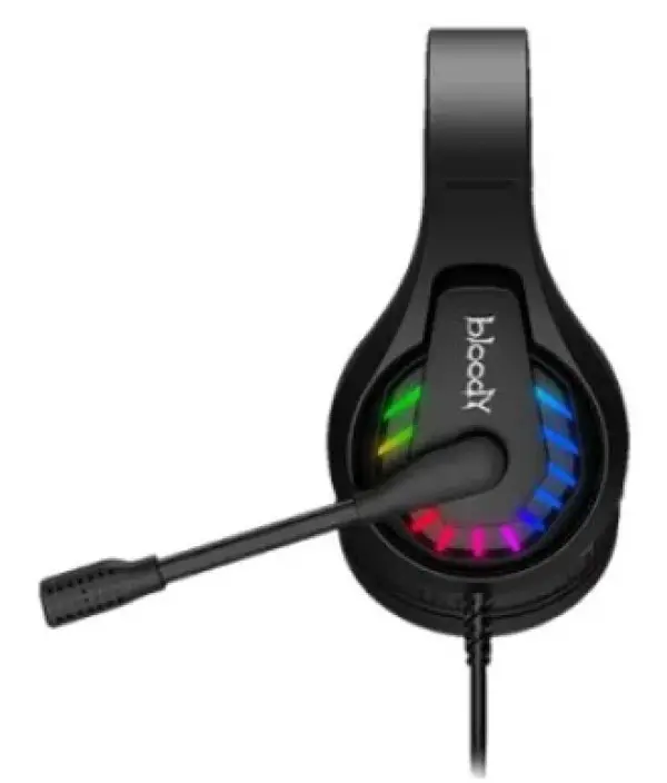 A4-G230P A4Tech Bloody gejmerske slusalice sa mikrofonom, SURROUND, 50mm/16ohm, color LED, USB+3,5mm