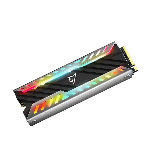 SSD M.2 NVMe 500GB Netac NV3000 3400MBs2000MBs RGB HS NT01NV3000RGB-500-E4X