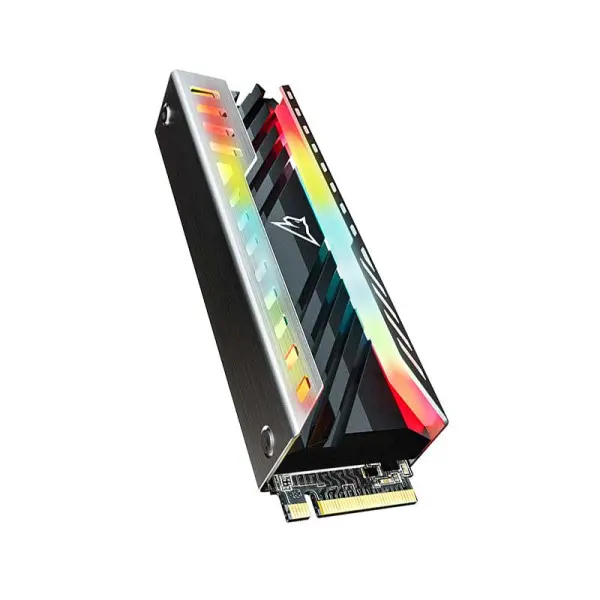 SSD M.2 NVMe 500GB Netac NV3000 3400MBs2000MBs RGB HS NT01NV3000RGB-500-E4X