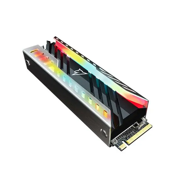 SSD M.2 NVMe 500GB Netac NV3000 3400MBs2000MBs RGB HS NT01NV3000RGB-500-E4X