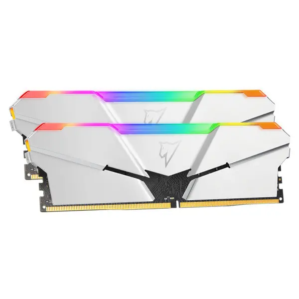 RAM DDR4 16GB 3600MHz (2x8GB) Netac Shadow RGB C18 Silver NTSRD4P36DP-16SC