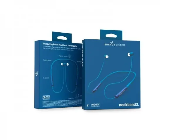 ENERGY SISTEM Neckband 3 Bluetooth plave slušalice