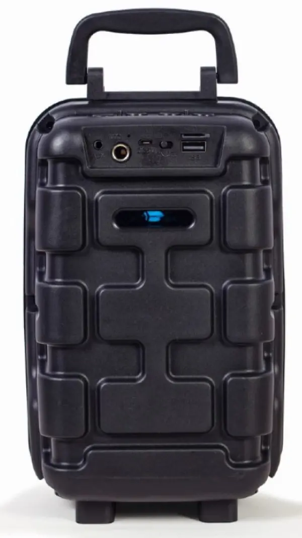 SPK-BT-LED-01 Gembird Portable Bluetooth karaoke speaker 5W, FM, USB, SD, 3,5mm, MIC 6,35mm, LED