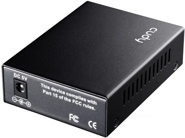Cudy MC220P Gbit Media Converter 10/100/1000M SFP Slot to 10/100/1000M PoE+ Port, IEEE 802.3at/af