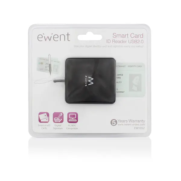 Smart card reader Ewent EW1052 USB 