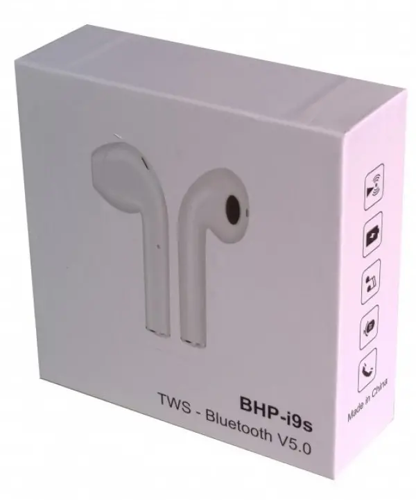 BHP-i9S * Gembird bluetooth V5.0 slusalice TWS, auto pairing, 16ohm, button cont, dual earphone(899)