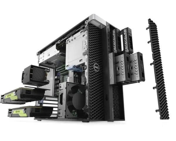 DELL Precision T5820 Xeon W-2223 16GB 512GB SSD Nvidia RTX A2000 12GB Win10Pro 3yr ProSupport