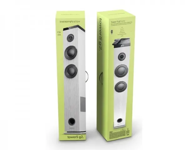 ENERGY SISTEM Energy  Tower 5 G2 BT beli zvučnik