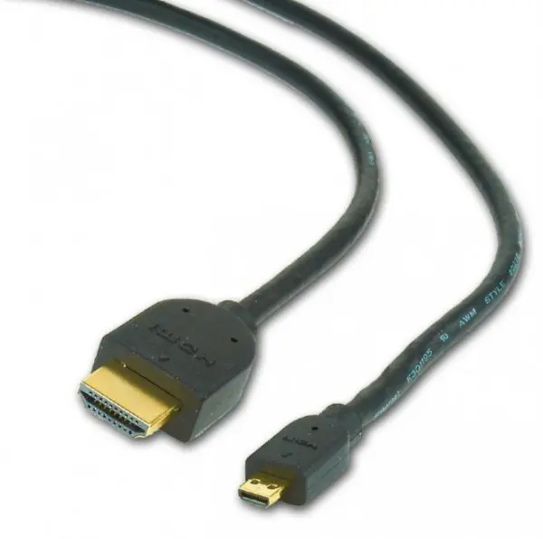 CC-HDMID-6 Gembird HDMI male to micro D-male black kabl 1.8m