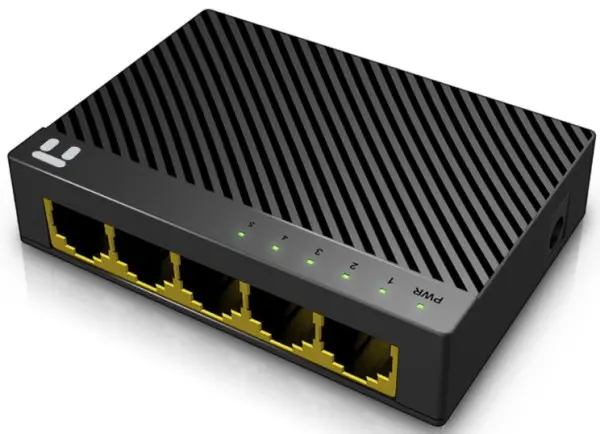 Netis ST3105GC 5 Port Gigabit Ethernet Switch, 10/100/1000mbps (Alt. SG105, GS105d)