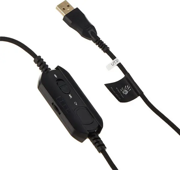 A4-G575 A4Tech Bloody gejmerske slusalice sa mikrofonom, 7.1 SURROUND, 50mm/16ohm, color LED, USB