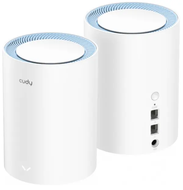Cudy M1200 2-pack AC1200 Dual Band 2.4+5Ghz  Wi-Fi Mesh System, 4x Antena , MIMO, TR069, OpenWRT
