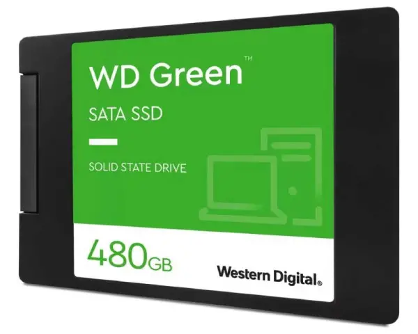 WD 480GB 2.5'' SATA III WDS480G3G0A Green SSD