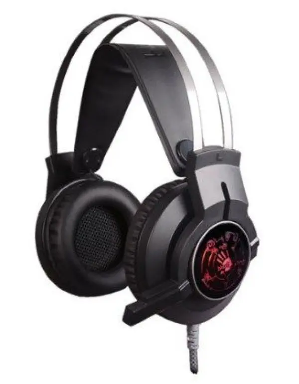 A4-G430 A4tech Bloody gejmerske slusalice sa mikrofonom, 40mm/32ohm, color LED, 2x3.5mmm+USB