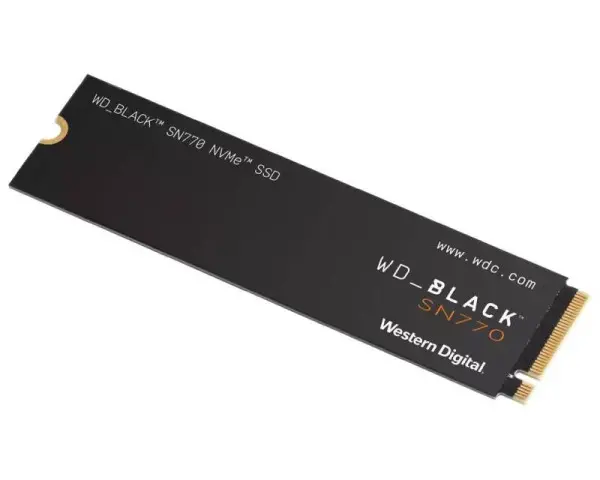 WD 500GB M.2 NVMe Gen4 WDS500G3X0E SN770 Black