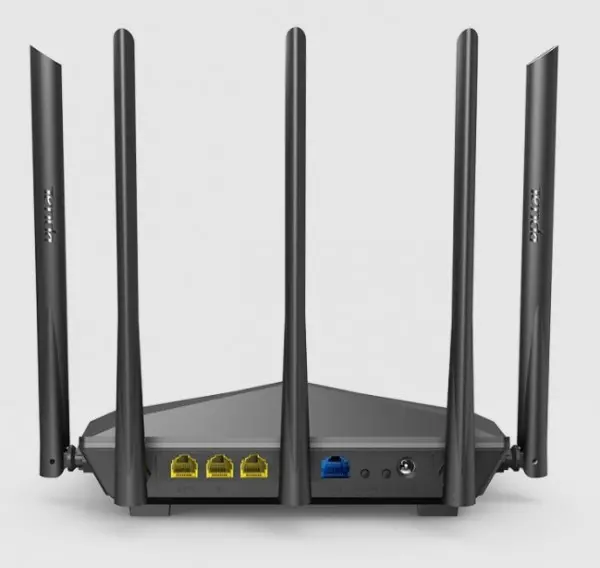 Tenda AC11 AC1200 wireless dual band ruter 2.4+5GHz, 1W/3L, Gbit, 1Ghz cpu 128mb, 5x6dBi 12V/1A
