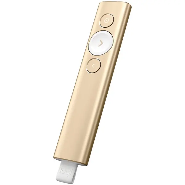 Spotlight Presentation Remote Gold