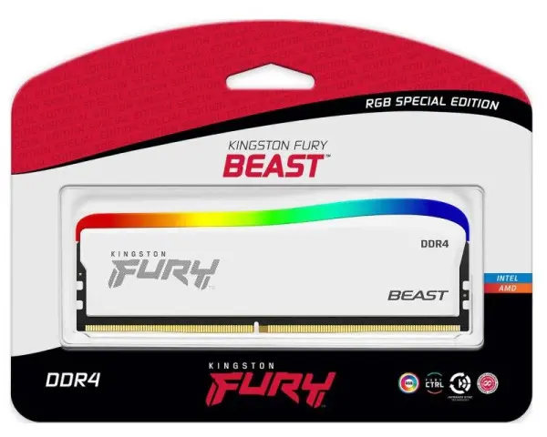 KINGSTON DIMM DDR4 8GB 3600MHz KF436C17BWA8 Fury Beast RGB Limited Edition