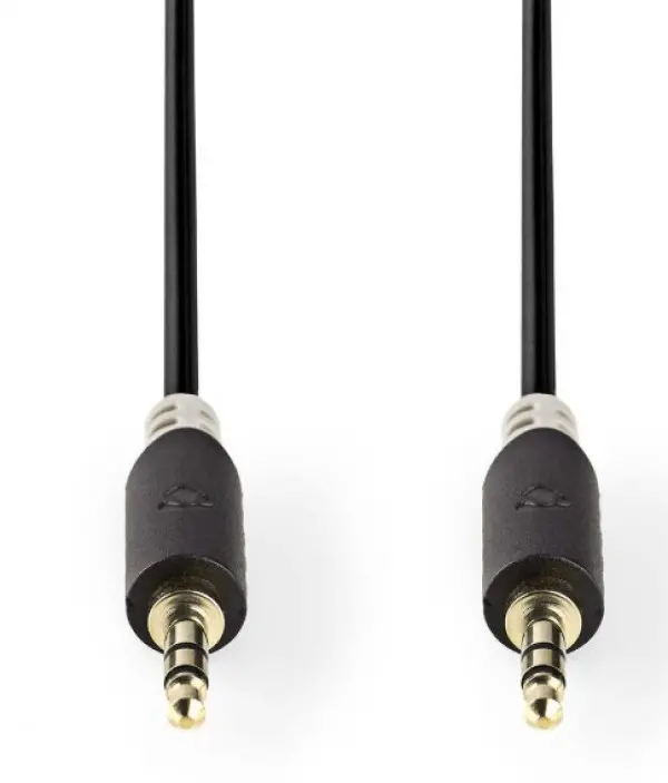 CABP22000AT10 Stereo Audio Cable, 3.5 mm Male - 3.5mm Male, 1.0m