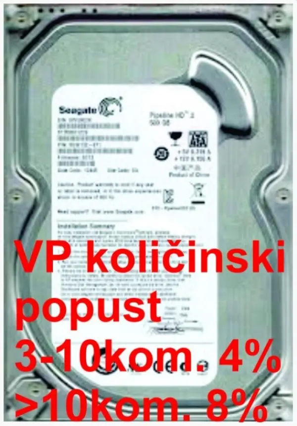 HDD 3.5\'' ** 500GB ST3500414CS SEAGATE 5900RPM 16MB SLIM SATA