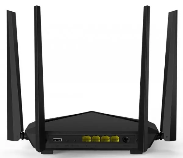 Tenda AC10U AC1200 wireless dual band ruter 2.4+5GHz, 1W/3L, Gbit, USB 1Ghz cpu 128mb, 4x5dBi 12v/2a