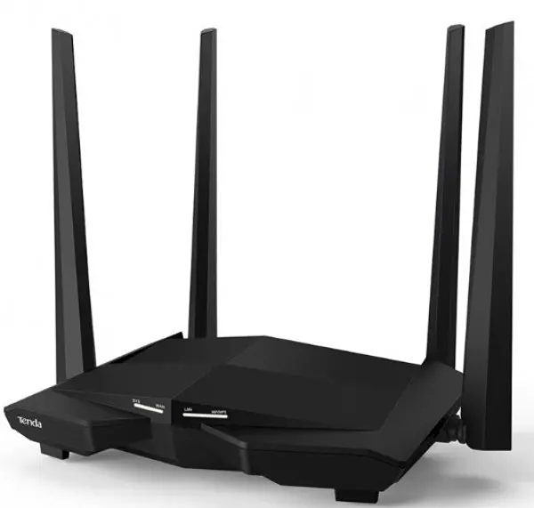 Tenda AC10U AC1200 wireless dual band ruter 2.4+5GHz, 1W/3L, Gbit, USB 1Ghz cpu 128mb, 4x5dBi 12v/2a