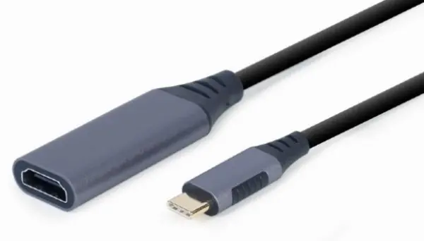 A-USB3C-HDMI-01 Gembird USB Type-C to HDMI display adapter, space grey