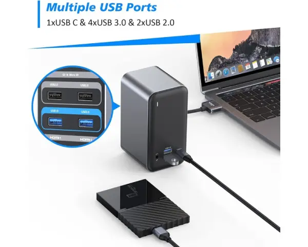 FAST ASIA Adapter TIP-C Docking Station 15 u 1