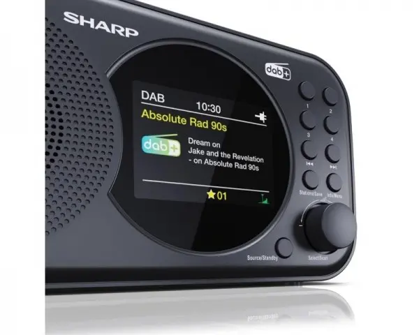 SHARP 32'' 32DI2 FRAMELESS Android Smart HD LED TV + DR-P320BK Portabl Digitalni radio