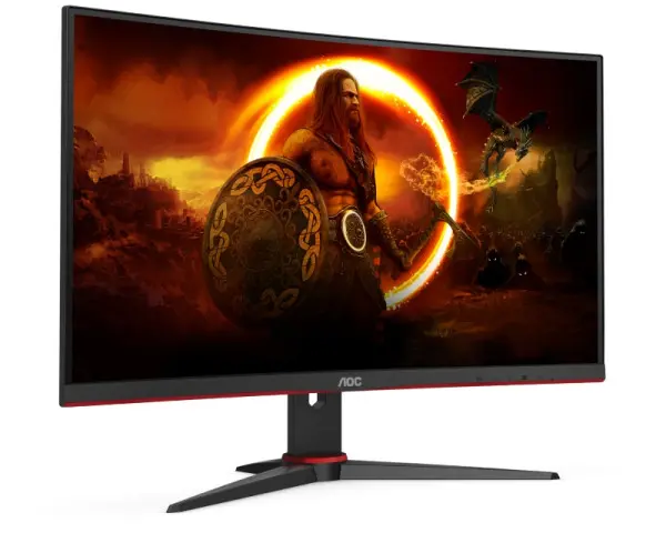 Monitor AOC C24G2AEBK 23.6''VA,zakrivljen1920x1080165Hz1ms MPRTVGA,HDMIx2,DPFreesynczvučnici' ( 'C24G2AEBK' ) 