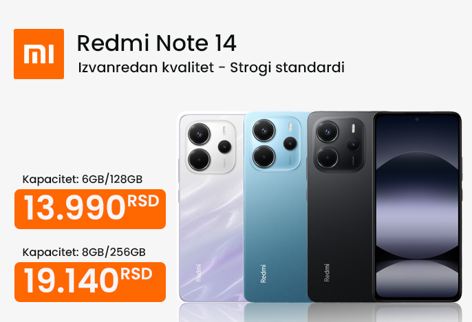 redmi note 14, akcija