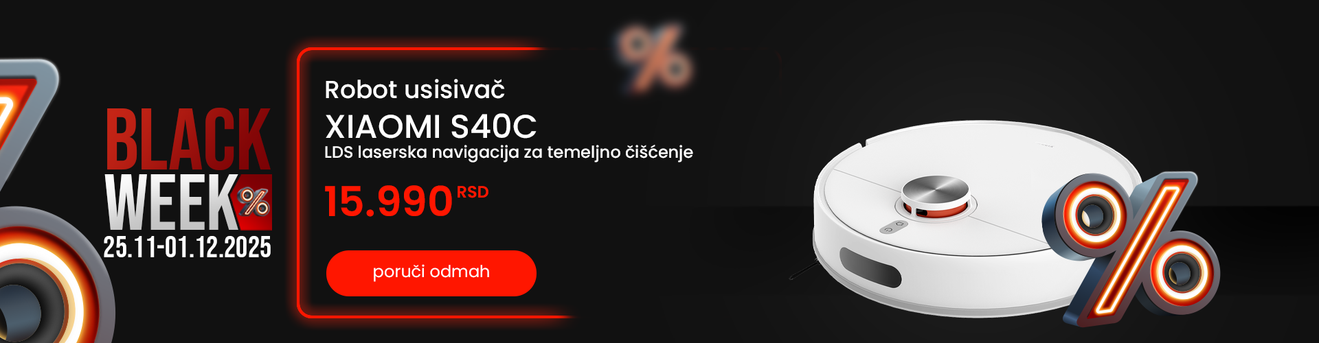 xiaomi 40c akcija black friday